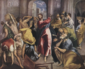 jesus and the money lenders picture