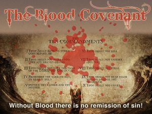 holy days blood covenant picture
